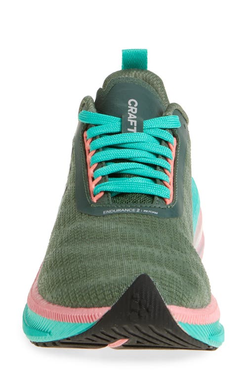 Craft Endurance 2 Running Shoe In Leaf/eon
