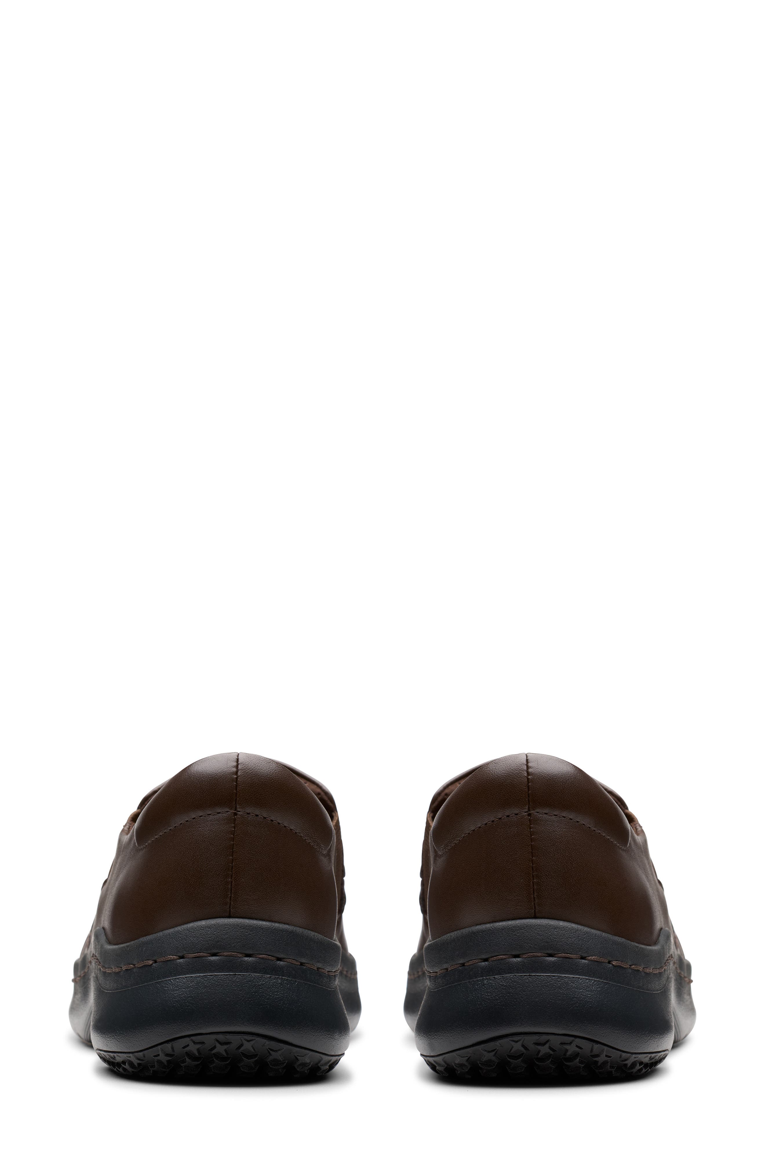 Clarks<sup>®</sup> Pro Lux Flat, Alternate, color, Dark Brown Leather