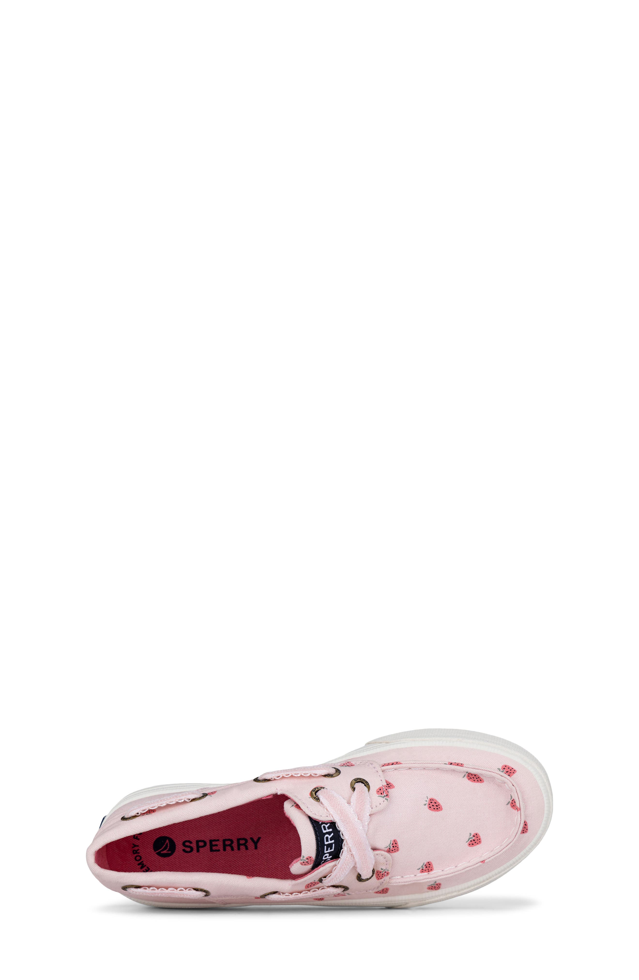 Kids' Bahama Platform Boat Shoe, Alternate, color, SWEET ROSE STRAWBERRIES