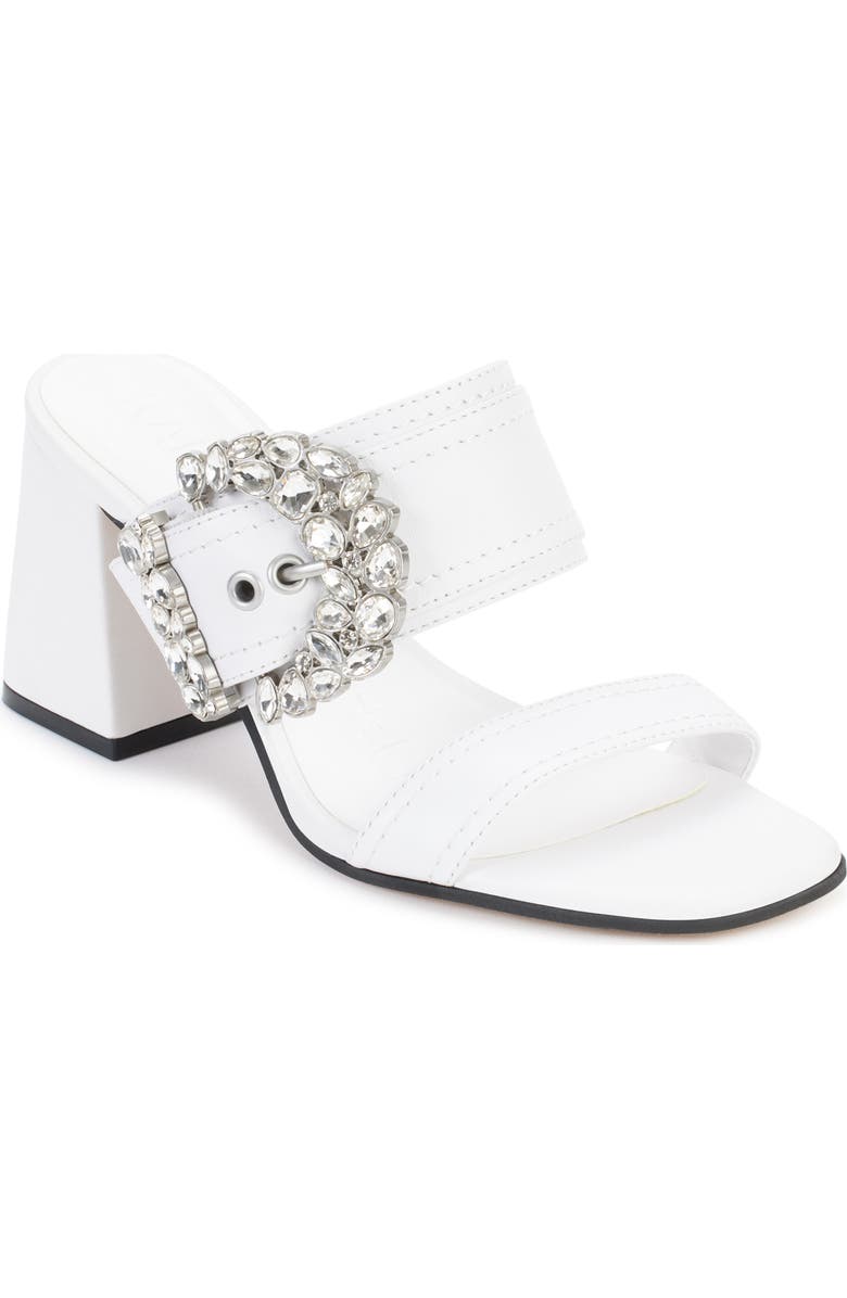 KARL LAGERFELD PARIS Sylvie Sandal, Main, color, Bright White