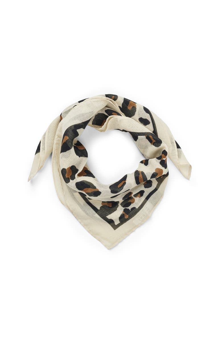Masai Copenhagen Featherlight Striped Scarf, Main, color, Fog