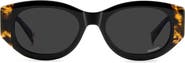 Missoni 52mm Oval Sunglasses