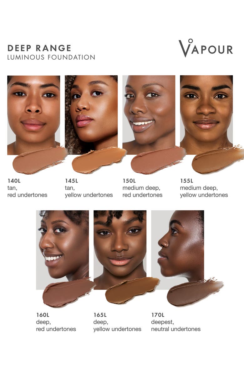 VAPOUR Luminous Foundation, Alternate, color, 160L