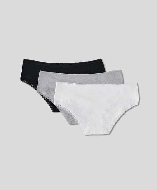 Pact Everyday Shelf Bra Cropped Camisole In White