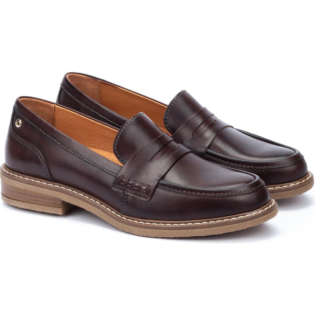 PIKOLINOS Aldaya Penny Loafer in Caoba  product