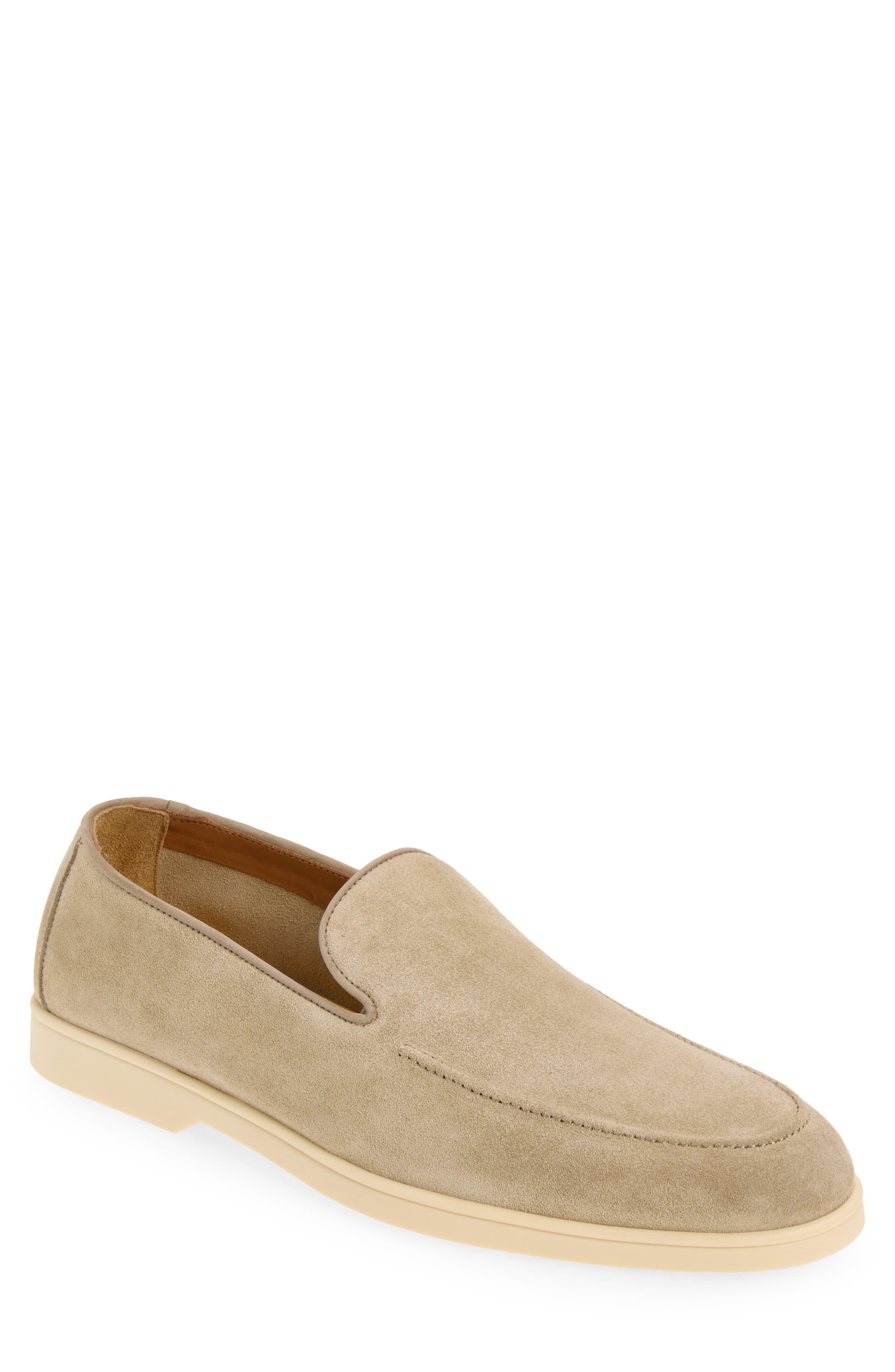 Doucal's Newman Loafer, Main, color, Visone Sabbia