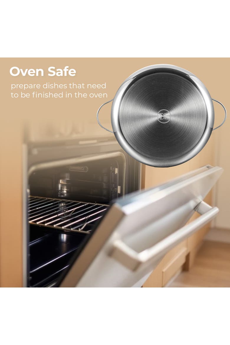Essential Series - Stock Pot with Lid, Alternate, color, No Colour