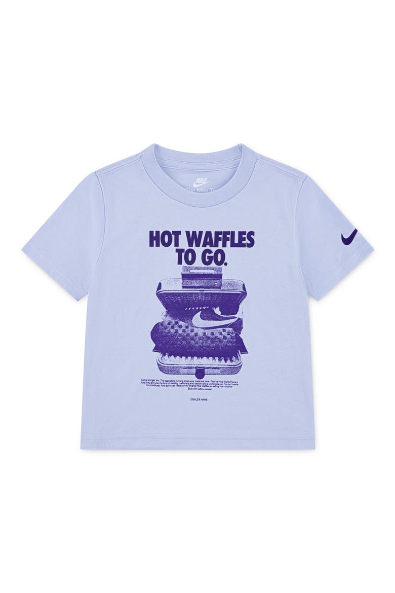 Kids' Waffles to Go Graphic T-Shirt, Main, color, GHOST