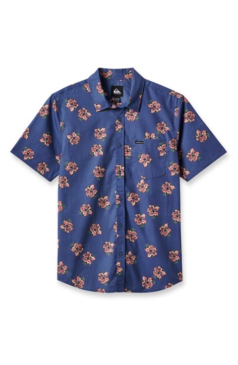 Wailua Classic Fit Floral Short Sleeve Button-Up Shirt