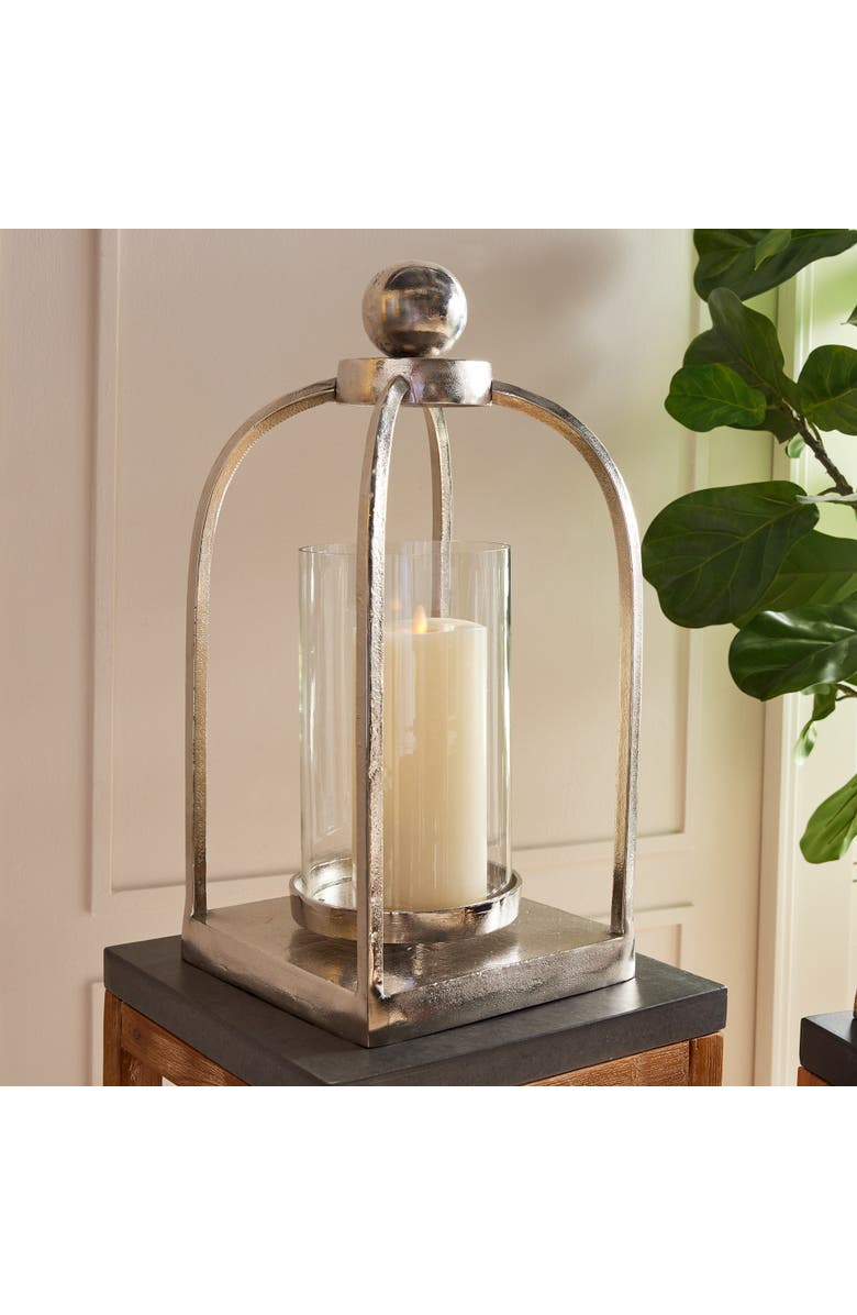 Napa Home & Garden Hollis Lantern, Alternate, color, Silver