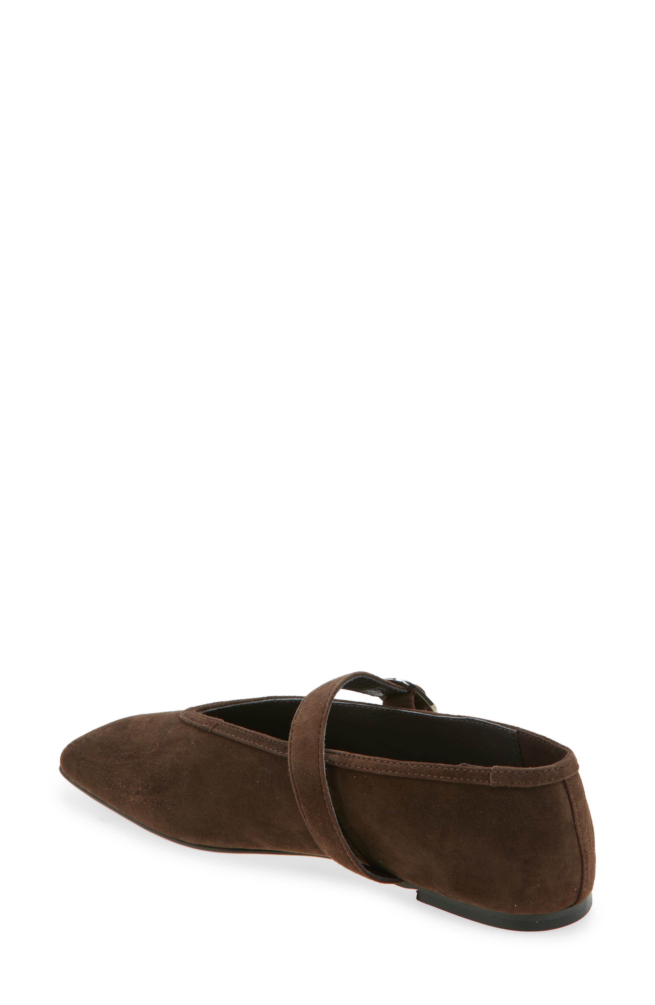 Tony Bianco Bobbi Mary Jane Flat, Alternate, color, Espresso Suede