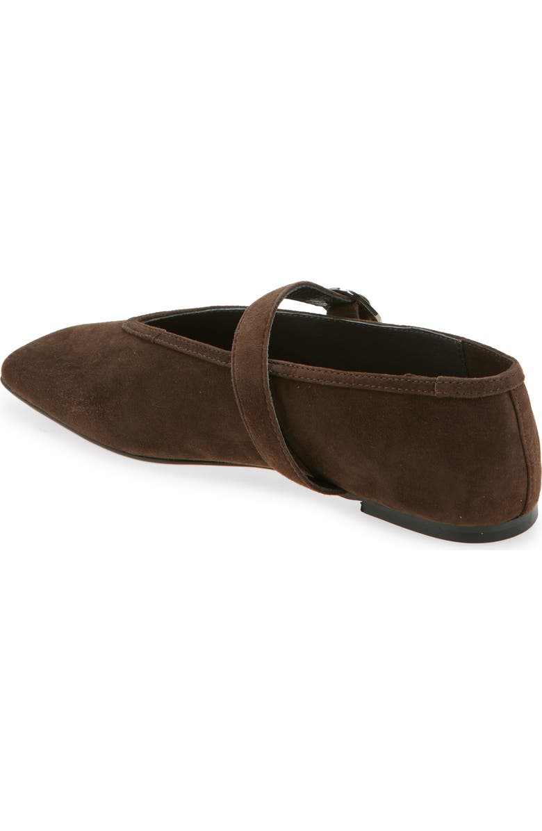 Tony Bianco Bobbi Mary Jane Flat, Alternate, color, Espresso Suede