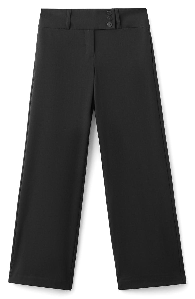MANGO TEEN Straight Leg Suit Pants, Main, color, 