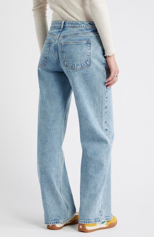 Bp. Low Rise Loose Fit Jeans In Blue
