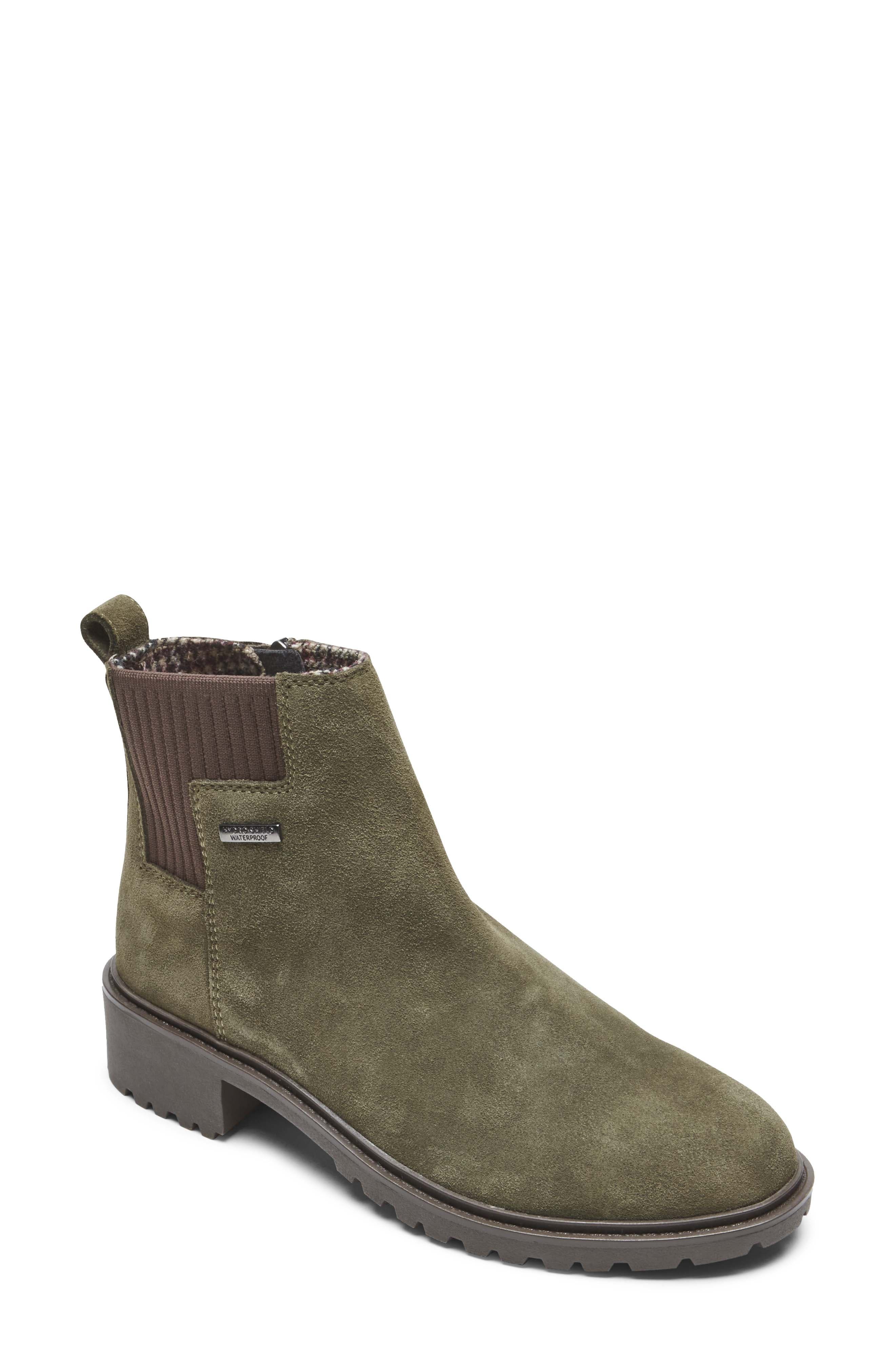 Rockport Ryleigh Waterproof Chelsea Boot, Main, color, 