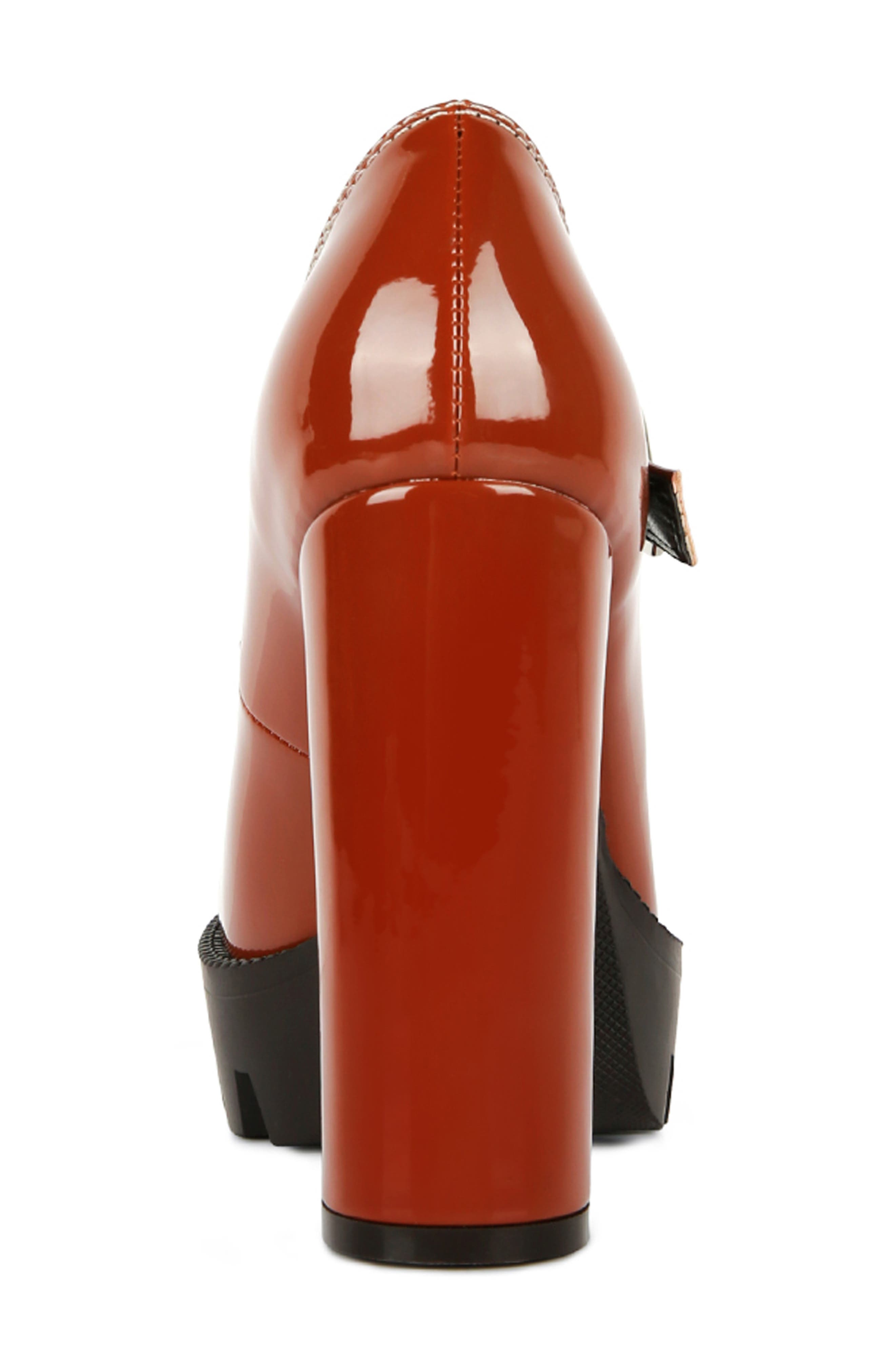 LONDON RAG Millenial Bug Mary Jane Platform Pump, Alternate, color, Tan