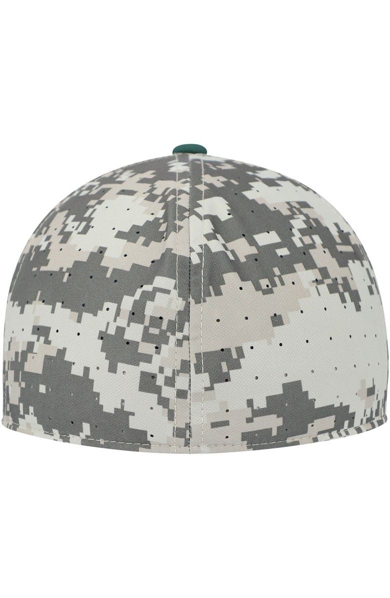 Nike Men's Nike Camo Michigan State Spartans Aero True Baseball Performance Fitted Hat, Alternate, color, 