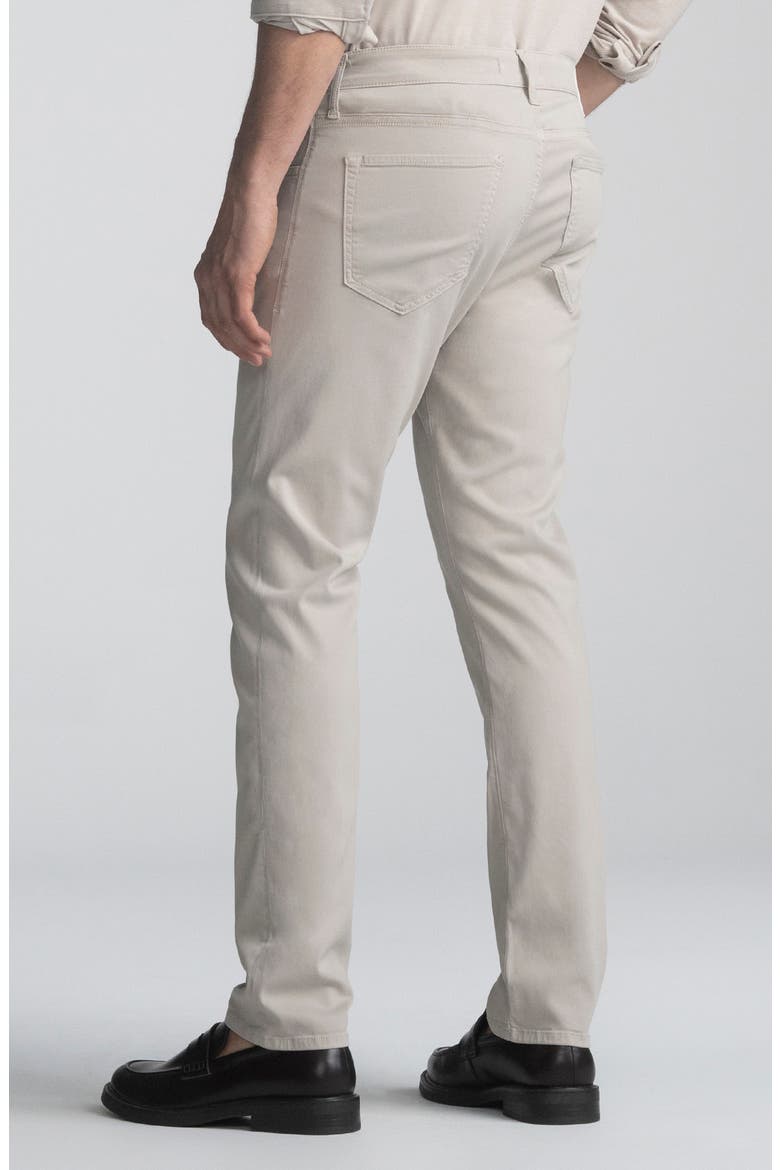 Jake Slim Fit Twill Pants, Alternate, color, PEBBLE CITY