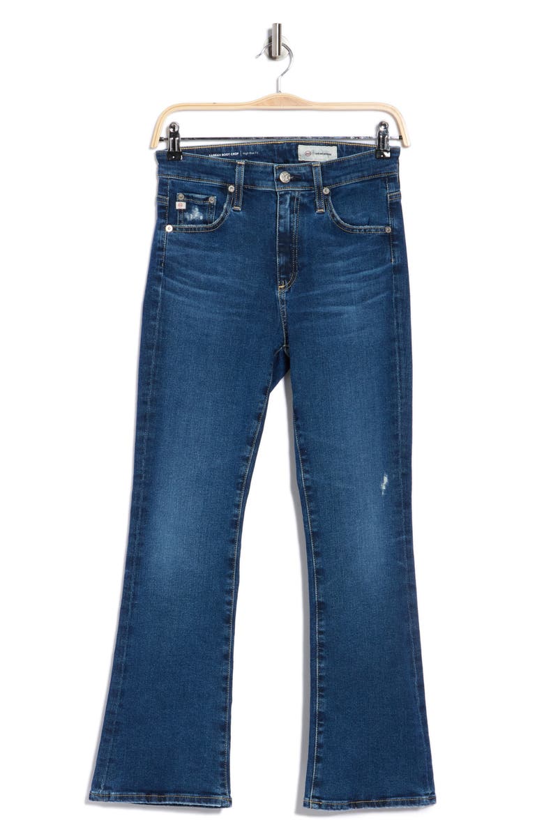 AG Farrah Ankle Bootcut Jeans, Alternate, color, 9 Years Departure