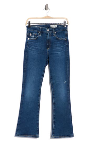 Ag Farrah Ankle Bootcut Jeans In Blue