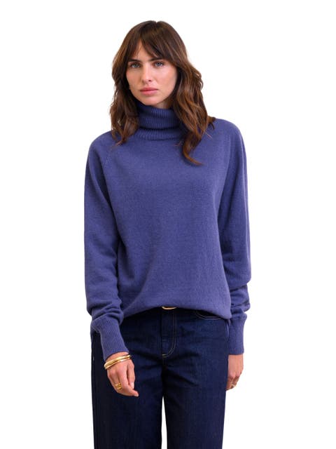 Geelong Wool Slouch Turtleneck Sweater