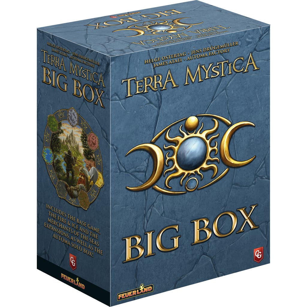 Capstone Games Terra Mystica Big Box W/ Base Game, 2 Expansions, and Solo mode in Multicolored  product