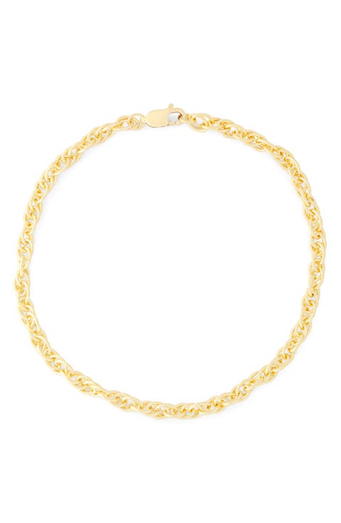 Men's Rope Chain Bracelet