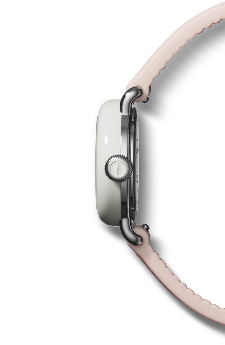 Shinola Detrola Pee Wee Silicone Strap Watch, 25mm, Alternate, color, 