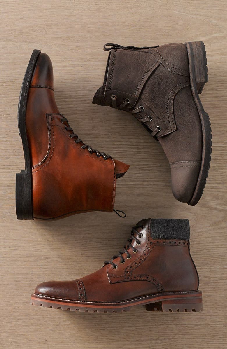 UGG<sup>®</sup> 'Parkhurst' Cap Toe Boot, Main, color,