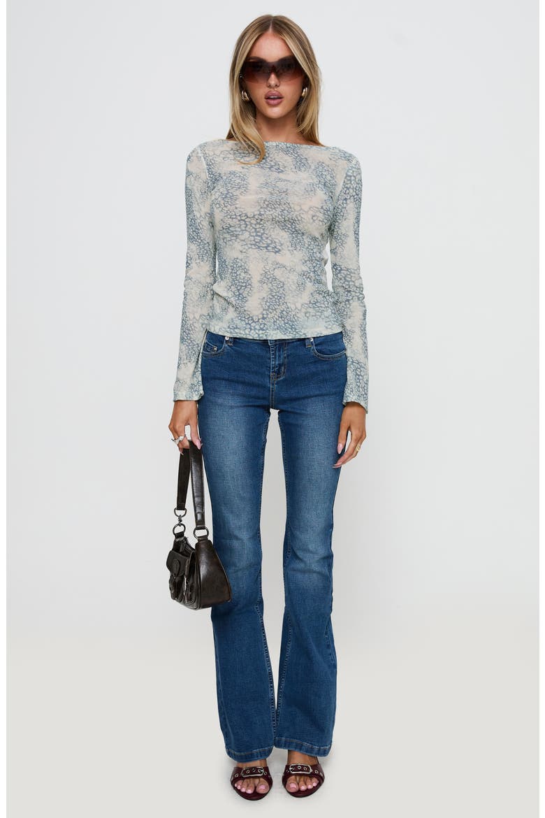 Let It Happen Leopard Print Boat Neck Top, Alternate, color, LEOPARD