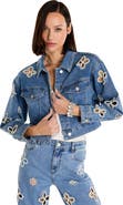 The Noli Shop Kaia Pearl Jean Jacket