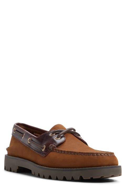 Authentic Original 2-Eye Lug Leather Boat Shoe
