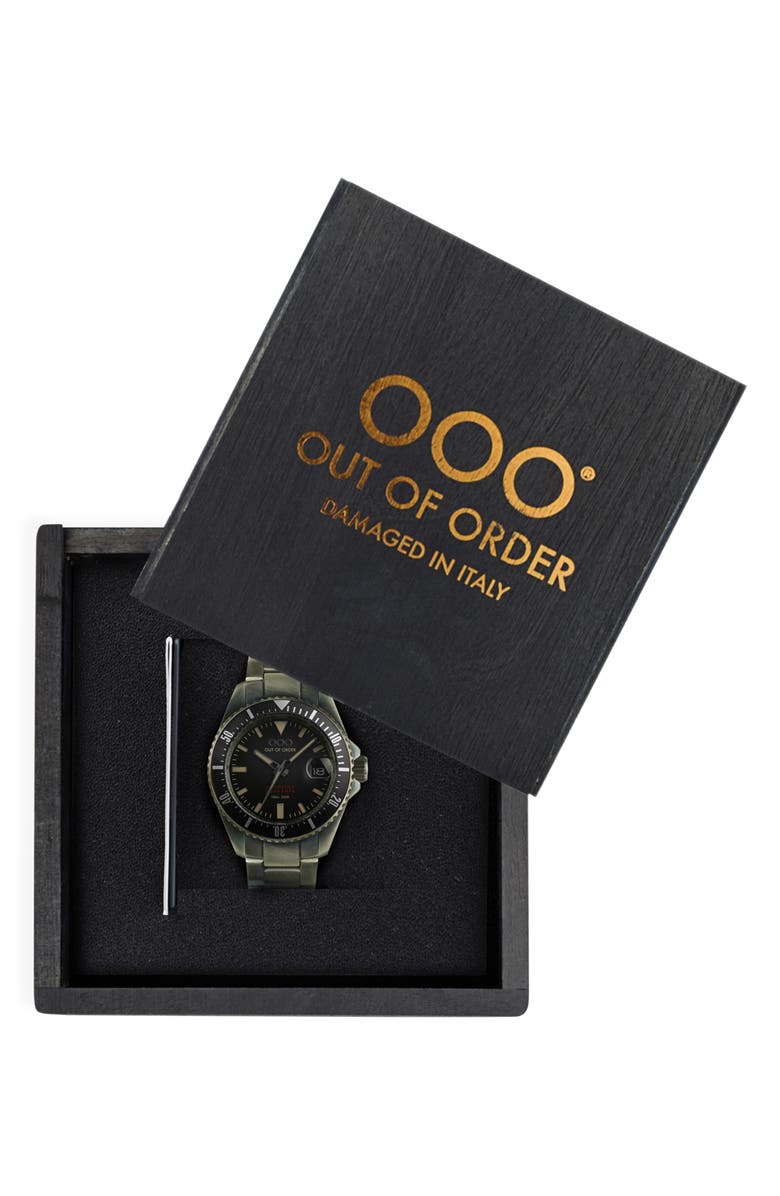 OUT OF ORDER Quaranta Bracelet Watch, 40mm, Alternate, color, Sand