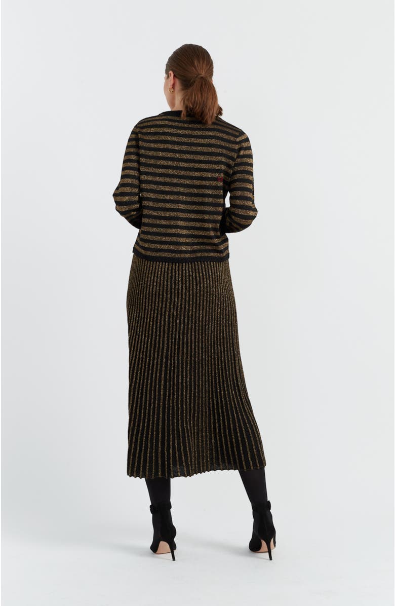 Chinti & Parker Heart Breton Sweater, Alternate, color, 