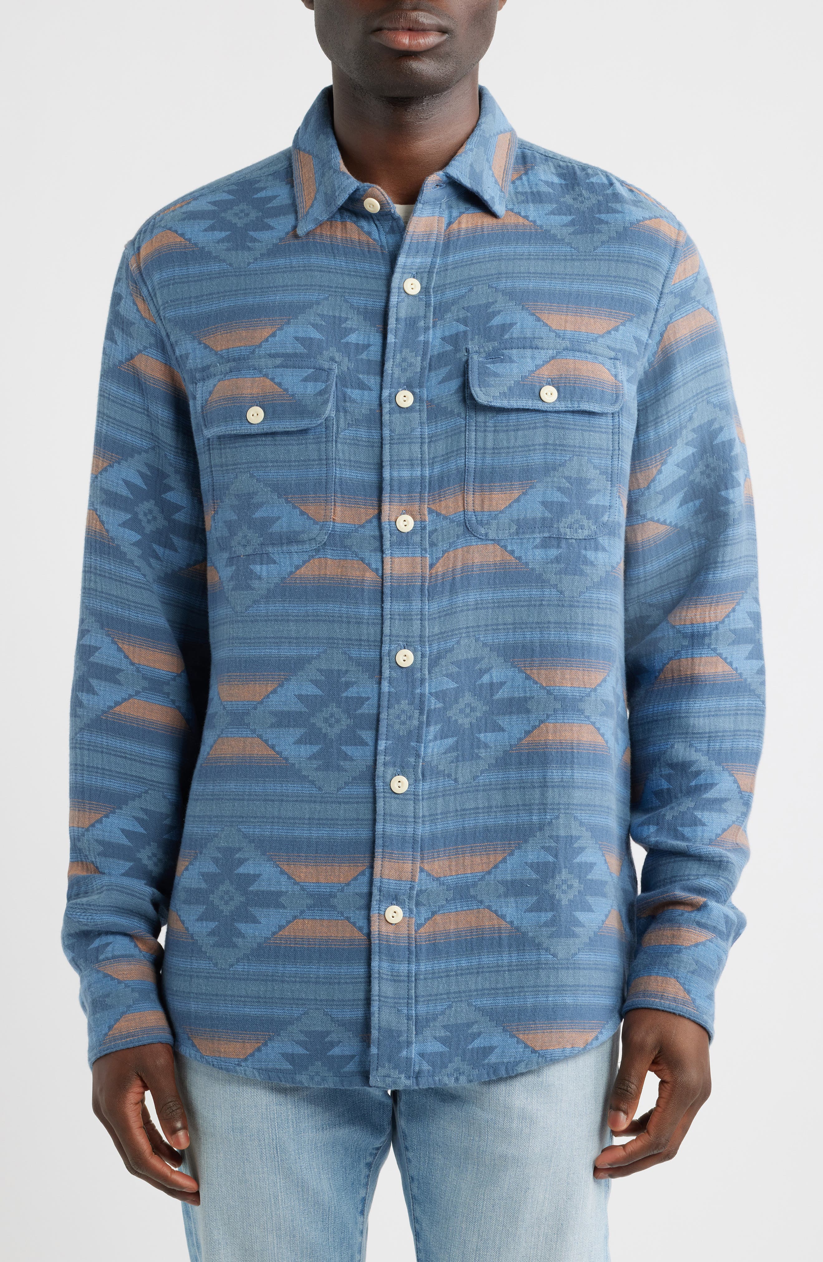 x Doug Good Feather Canyon Organic Cotton Overshirt - image 2