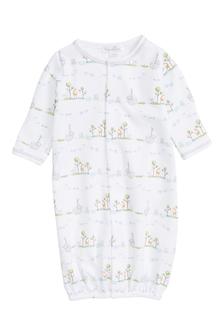 Noah Pima Cotton Convertible Gown, Main, color, LIGHT BLUE