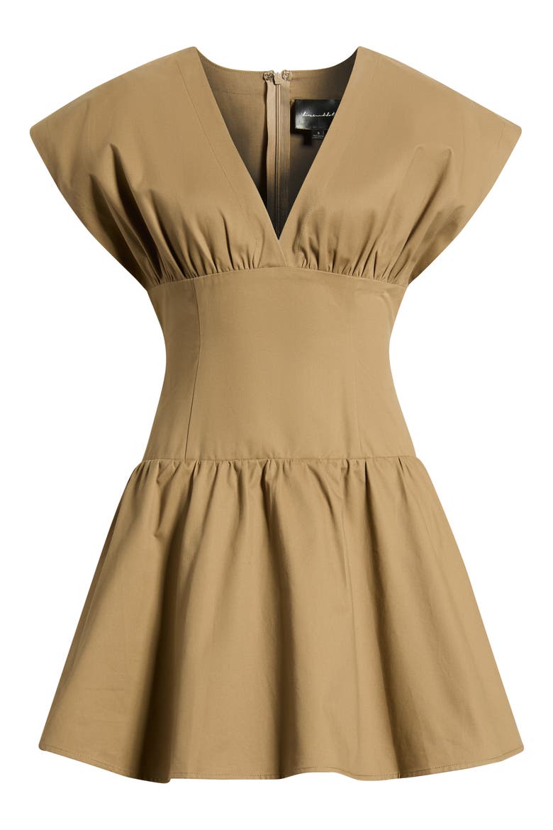 Hamish Minidress, Alternate, color, MOCHA
