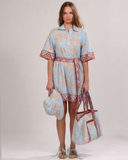 Las Surenas Poplin Short Dress Africa