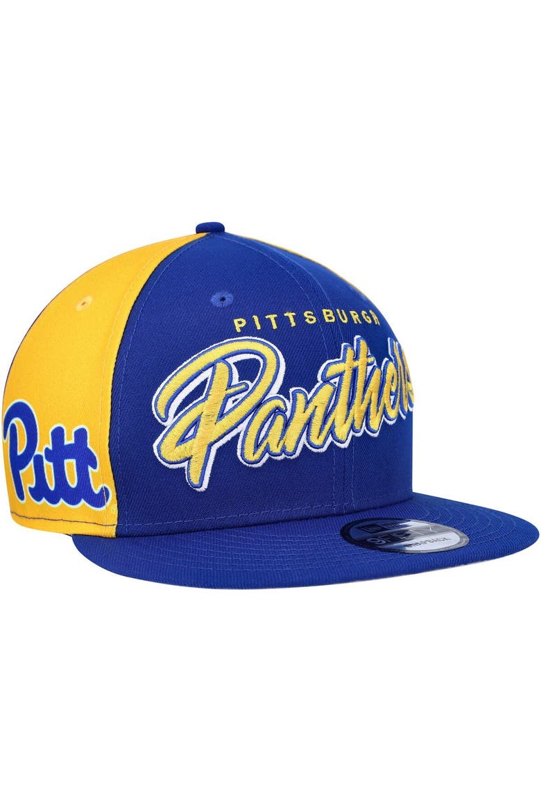 Men's New Era  Royal Pitt Panthers Outright 9FIFTY Snapback Hat, Main, color, Royal