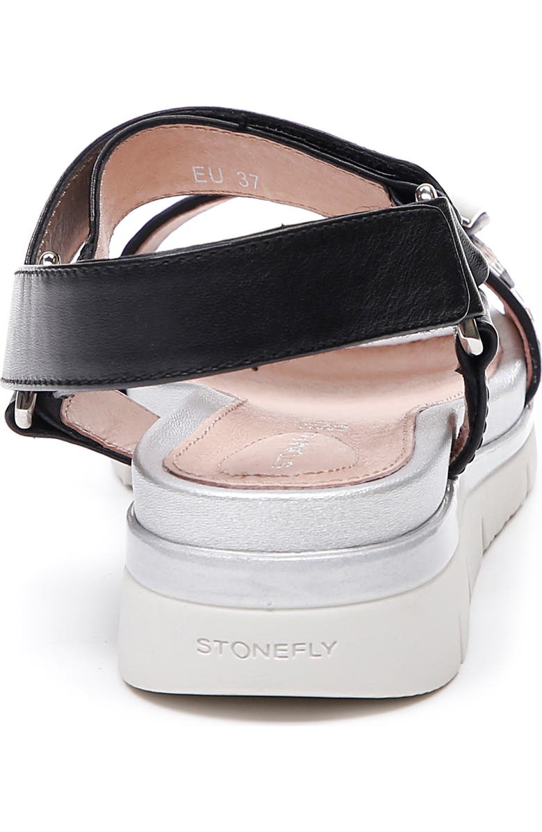Stonefly Elody Wedge Sandal, Alternate, color,