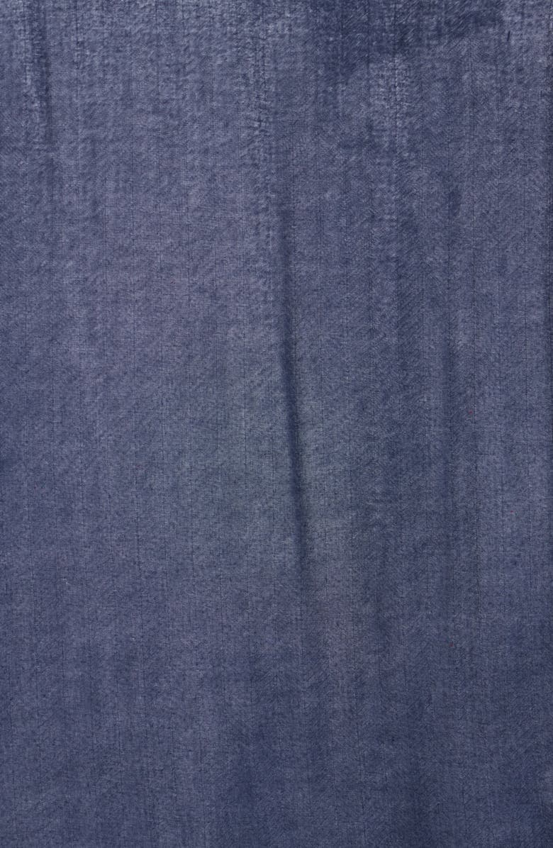 La Fiorentina Oversize Scarf, Alternate, color, Navy