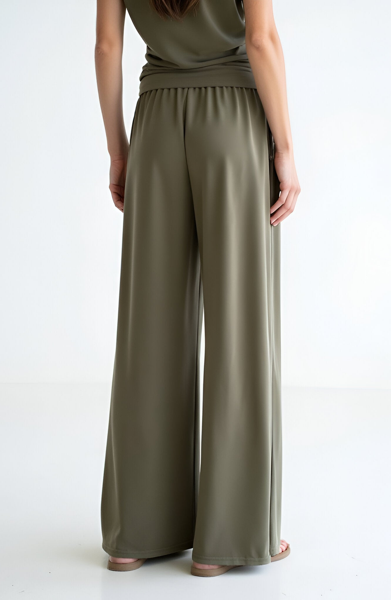 Modenaire High Waist Wide Leg Pants, Alternate, color, 