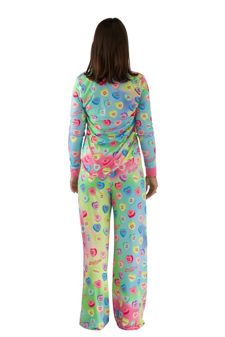 Sweethearts x Mia Belle YOU+ME Pastel Pajama, Alternate, color, Multicolor