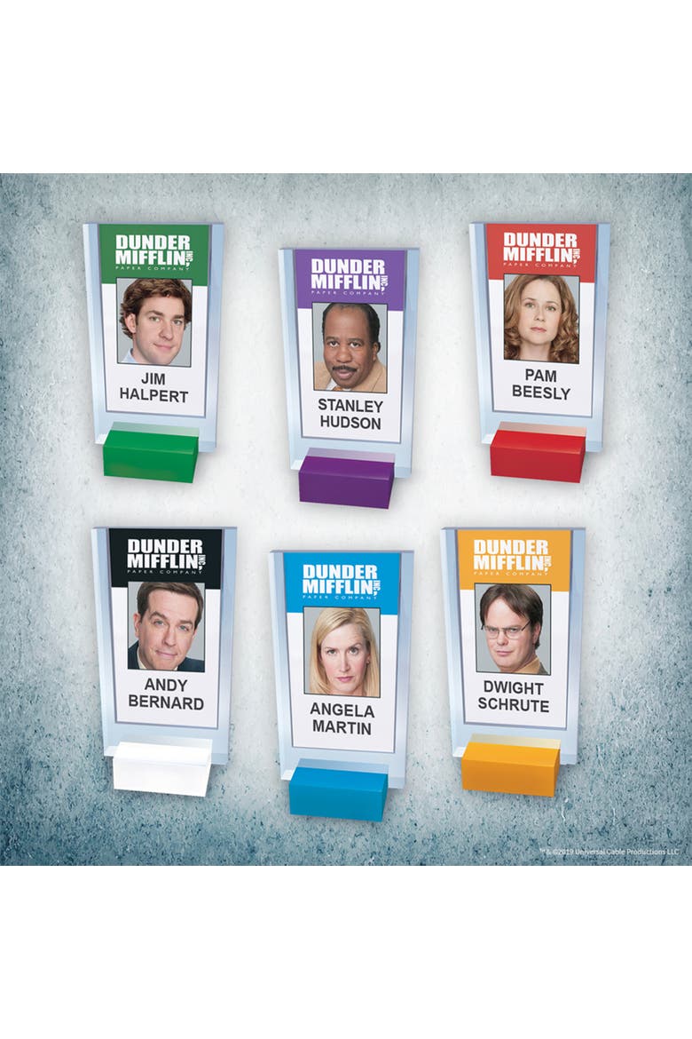 The Office Dunder Mifflin Mystery Board Game, Ages 9+, Alternate, color, Multicolored