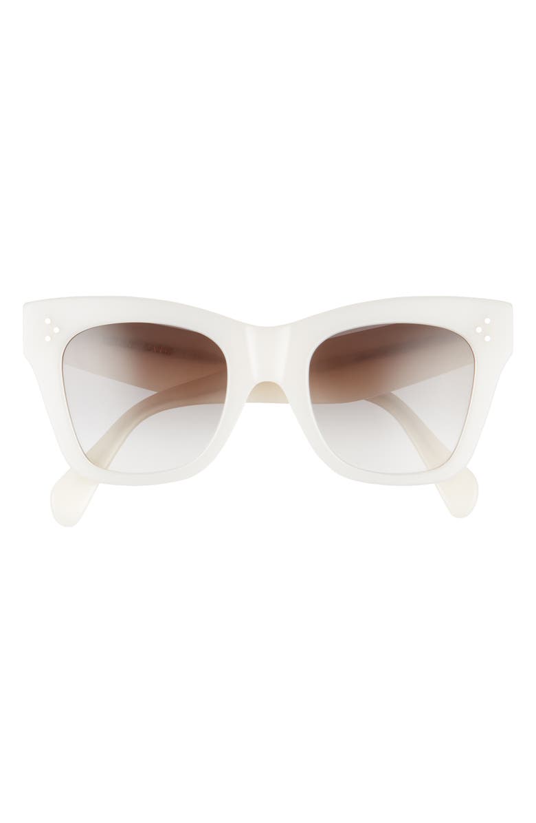 Celine 50mm Gradient Small Cat Eye Sunglasses Celine 50mm Gradient Small Cat Eye Sunglasses - Pink  main image 4