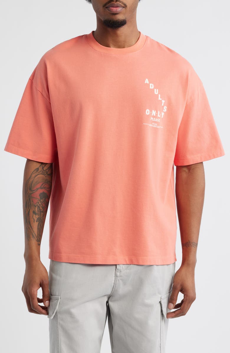 CRIMINAL DAMAGE Adults Only Graphic T-Shirt, Alternate, color,