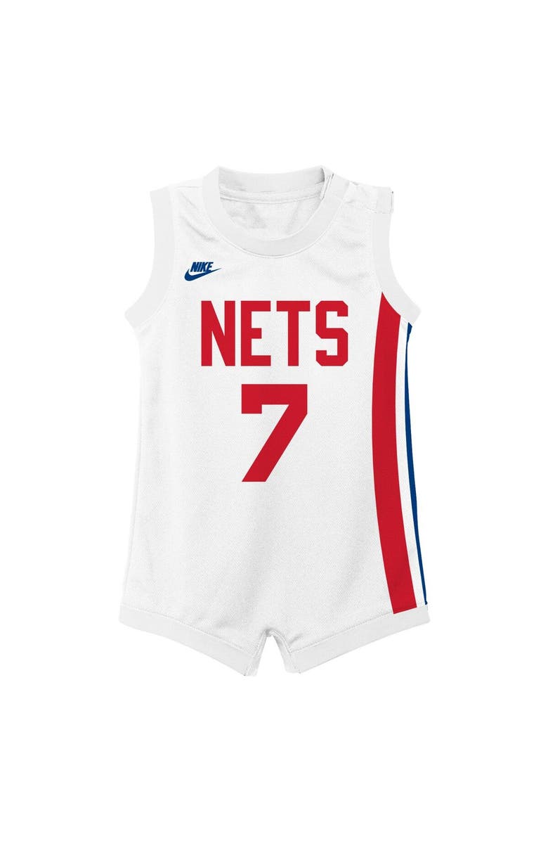 Nike Infant Nike Kevin Durant White Brooklyn Nets Swingman Jersey - Classic Edition, Alternate, color, 