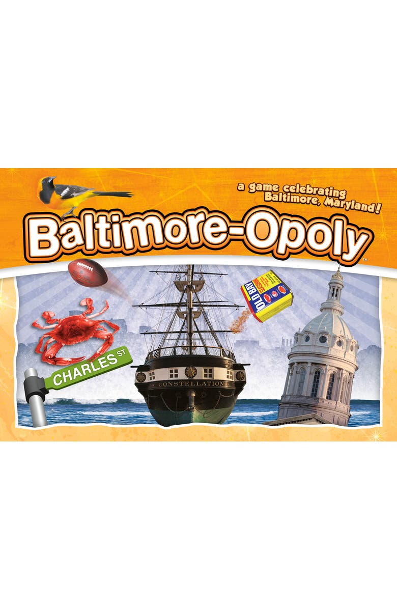 Late for the Sky Baltimoreopoly Monopoly Board Game, Alternate, color, Multicolored