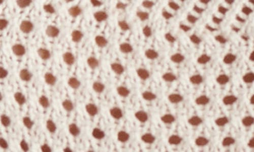 Steve Madden Hannah Open Stitch Sweater Tank In Neutral