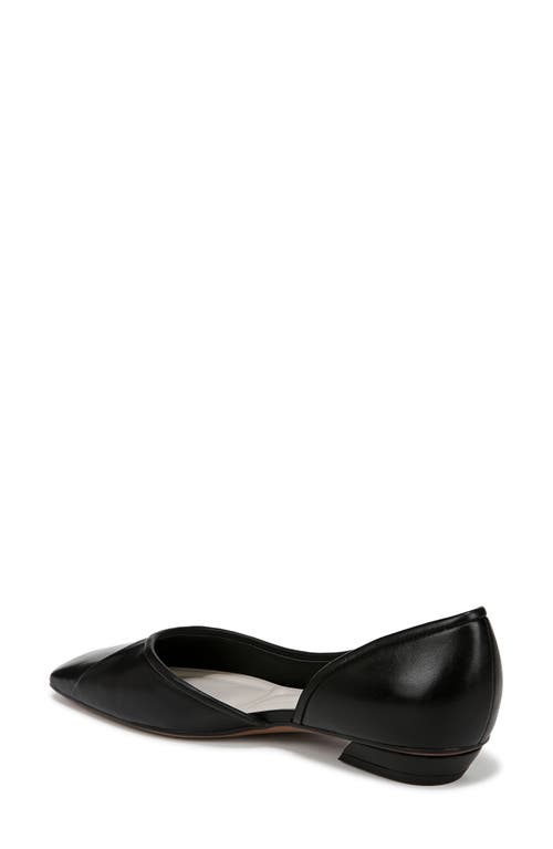 Shop Sarto By Franco Sarto Debrah Half D'orsay Flat In Black